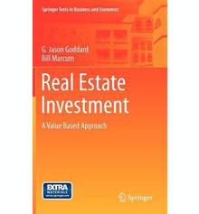 Real Estate Investment : A Value Based Approach