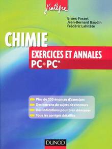 CHIMIE Exercices et analyse