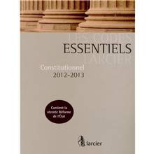 Essentiels constitutionnel 2012-2013