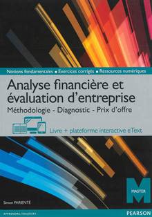 Analyse financière et évaluation d'entreprise - méthodologie, dia