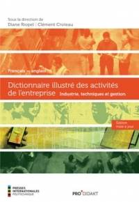 Dictionnaire illustré des activités de l'entreprise Français-Angl