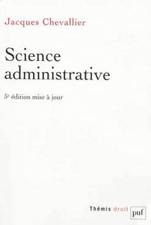 Science administrative : 5 édition mise à jour