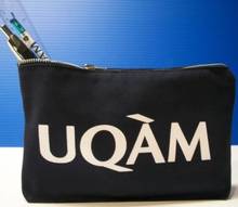 Trousse à crayons marine Logo blanc UQAM