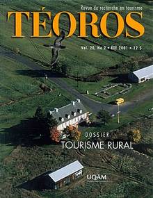 Téoros : Vol. 20 : No 2 : Tourisme rural