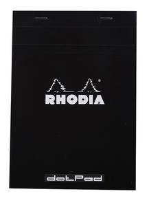 Bloc-notes agrafé dotpad Rhodia no.16 A5 Noir              16559