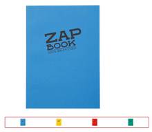 Cahier de croquis uni Zap Book recyclé 320p. 14.8x21cm Ass. I 3355