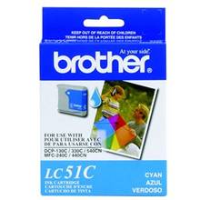 Cartouche Brother LC51CS - 400 Pages - Cyan