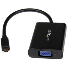 Adaptateur Startech - Micro HDMI (M) + Micro USB vers VGA (F) + Mini-jack 3.5mm - Avec Audio