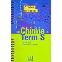 Acides et bases Chimie Term S