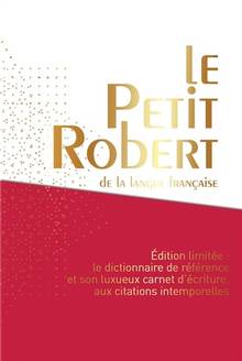 Le Petit Robert de la langue française 2015 : coffret rouge