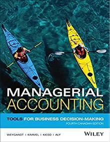 Managerial Accounting : 4th Canadian Edition