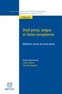 Droit pénal, langue et Union européenne