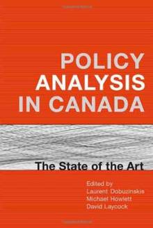 Policy Analysis in Canada