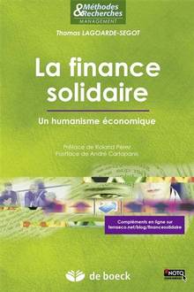 Finance solidaire : Un humanisme économique