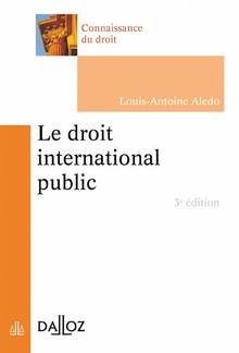 Droit international public : 3e édition