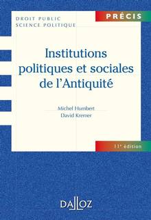 Institutions politiques et sociales de l'Antiquité 