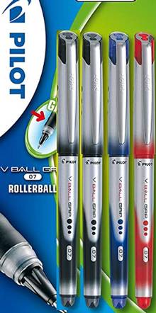 --Stylo à bille V Ball Grip 0.7mm Vert               BLN-VBG7-GN