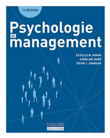 Psychologie et management : 3e édition