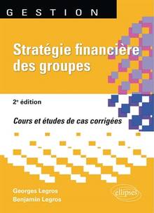 Stratégie financière des groupes : Cours et études de cas corrigées : 2e édition