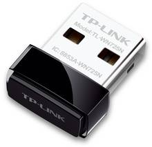 Adaptateur Wifi TP-Link (TL-WN725N) - USB 2.0 - Jusqu'à 150Mbps - Compatible Windows (XP Minimum) | Mac OS X (Minimum) | Linux
