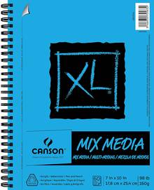 Cahier Canson Mix Media, Spirale 60p, 7