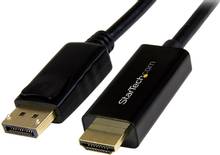 Câble Startech - DisplayPort (M) vers HDMI (M) - 4k - 3 pieds