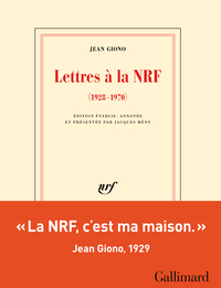 Lettres à la NRF : 1928-1970