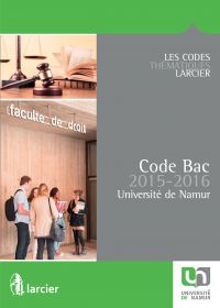 Code Bac pour l'Université de Namur – 2015 - 2016