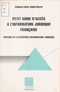 Petit guide d'accès à l'information juridique française