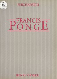 Francis Ponge
