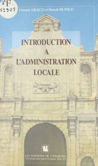 Introduction à l'administration locale