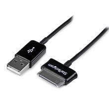 Câble Startech - Connecteur Dock (30-pin M) vers USB (M) - Galaxy Tab - 1m