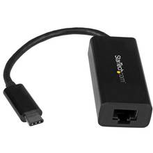 Adaptateur Startech - USB-C (M) vers RJ45 Gigabit Ethernet (F) - USB 3.1 Gen 1 - Noir
