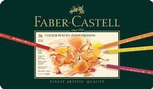 Crayons de couleur Polychromos Faber-Castell - boîte de 36