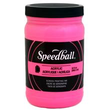Encre sérigraphie Speedball #46414 946ml Rose fluo
