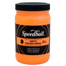 Encre sérigraphie Speedball #46415 946ml Orange fluo
