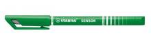 Stylo Stabilo SENSOR pointe ressort 0.3mm Vert         S8936