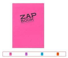 Cahier de croquis uni Zap Book recyclé 320p. 14.8x21cm Ass. II 3358