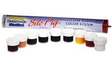 Silc Pig pigments pour silicone Smooth-on, ens. 9 couleurs