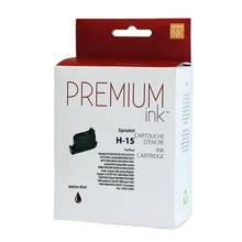 Cartouche de remplacement Premium Ink pour HP 15 - Noir - 500 pages