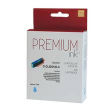 Cartouche compatible Premium Ink Canon CLI-251XL - Cyan - 660 pages