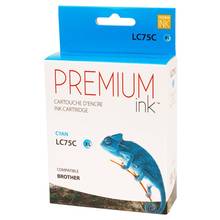 Cartouche compatible Premium Ink Brother LC75CS XL - Cyan - 600 pages