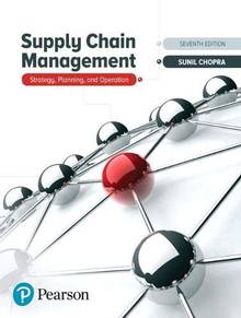 Supply Chain Management : Strategy, Planning, and Operation