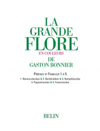 La grande Flore (Volume 2) - Familles 1 à 5