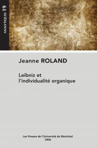 Leibniz et l'individualité organique