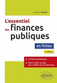 L'essentiel des finances publiques : en fiches  2e édition