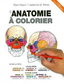 L'anatomie à colorier : 4e édition revue et augmentée