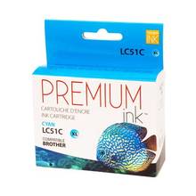 Cartouche compatible Premium Ink Brother LC51CS XL - Cyan - 400 pages