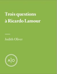 Trois questions à Ricardo Lamour
