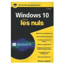 Windows 10 pour les nuls : 3e édition